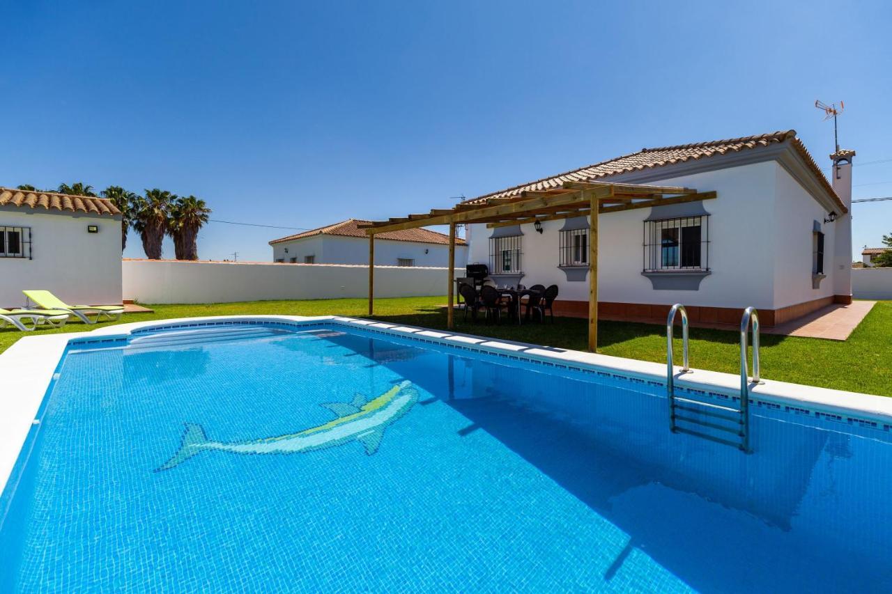 Chalet Isla Del Sotillo شيكلانا دي لا فرونتيرا المظهر الخارجي الصورة